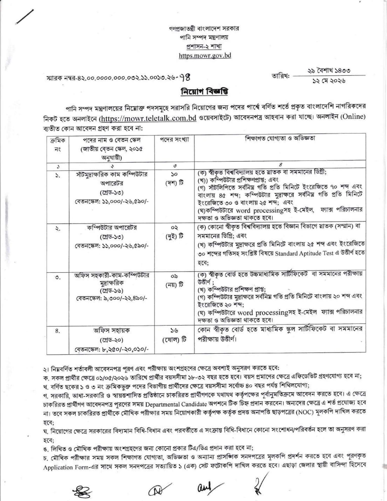 Ministry of Water Resources Job Circular 2026-1.jpg