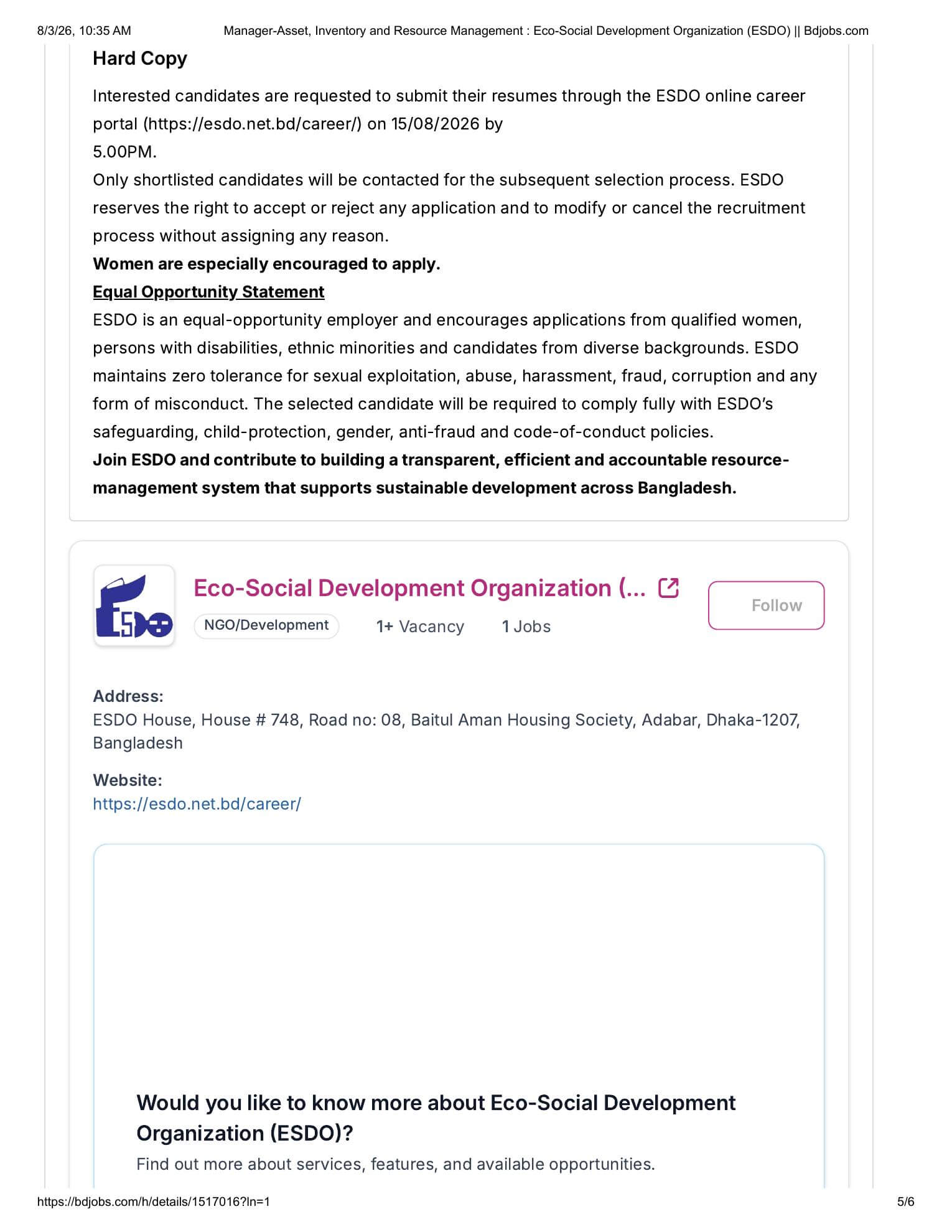 ESDO Job Circular 2026 PDF-5.jpg