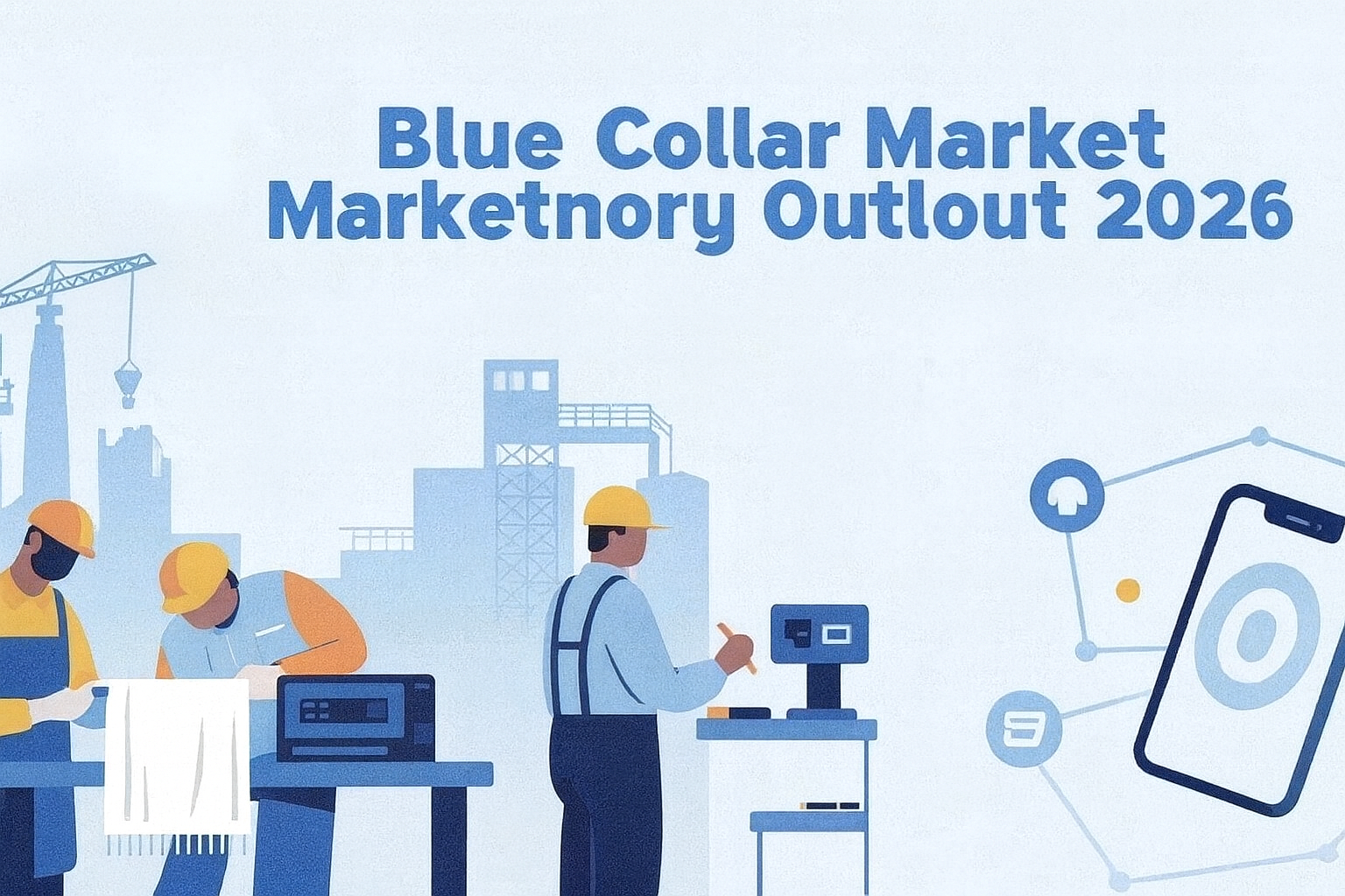২০২৬ সালের ব্লু-কলার মার্কেটের দৃষ্টিভঙ্গি: বাংলাদেশের চাকরির প্রবণতা ও নিয়োগের ডিজিটাল রূপান্তর