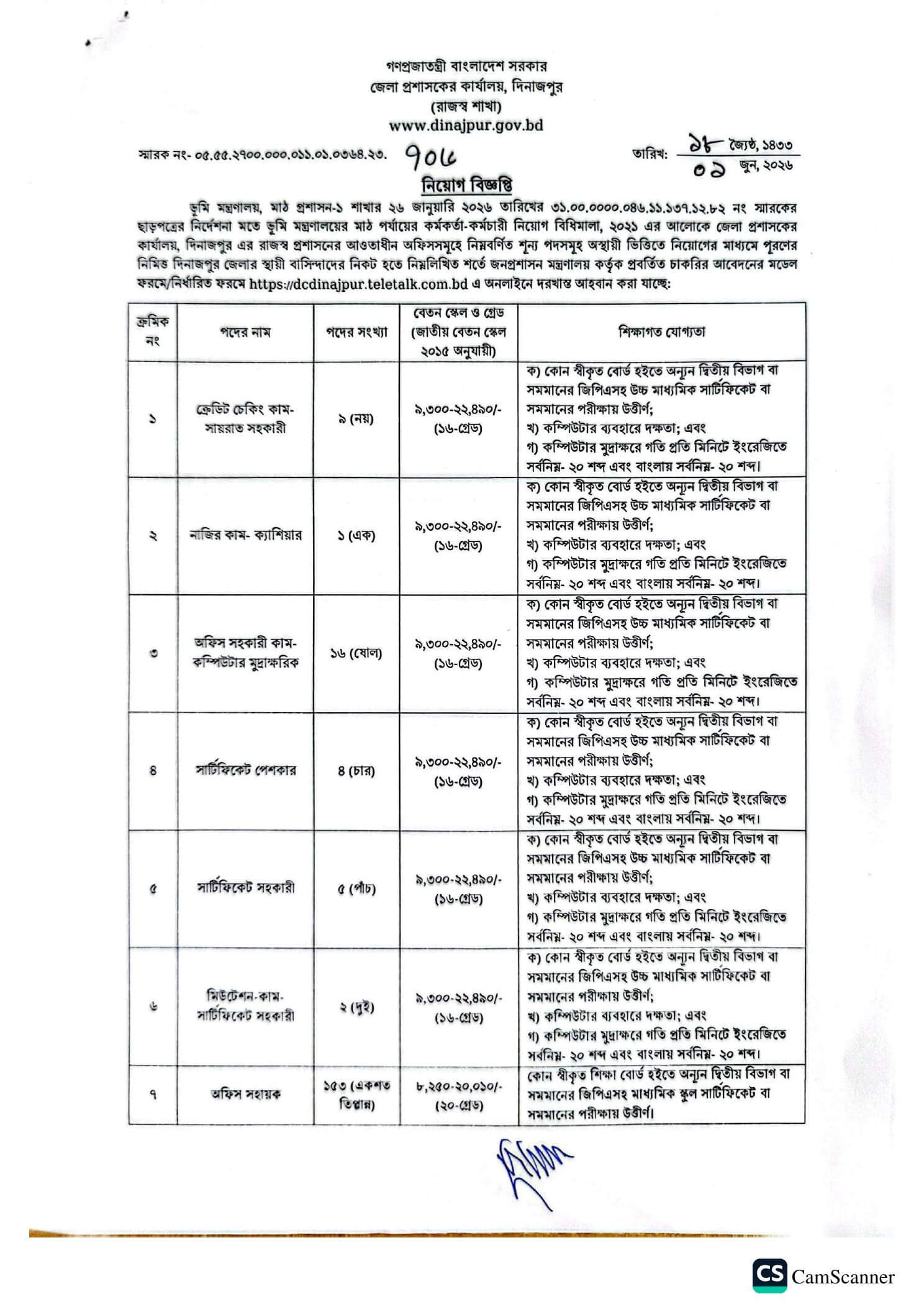 DC Office Dinajpur Job Circular 2026 PDF-1.jpg