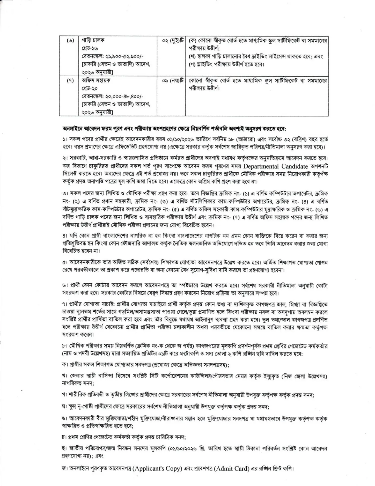 TAX6 Dhaka Job Circular 2026 PDF-2.webp