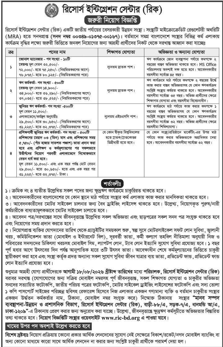 RIC NGO Job Circular 2026.jpg
