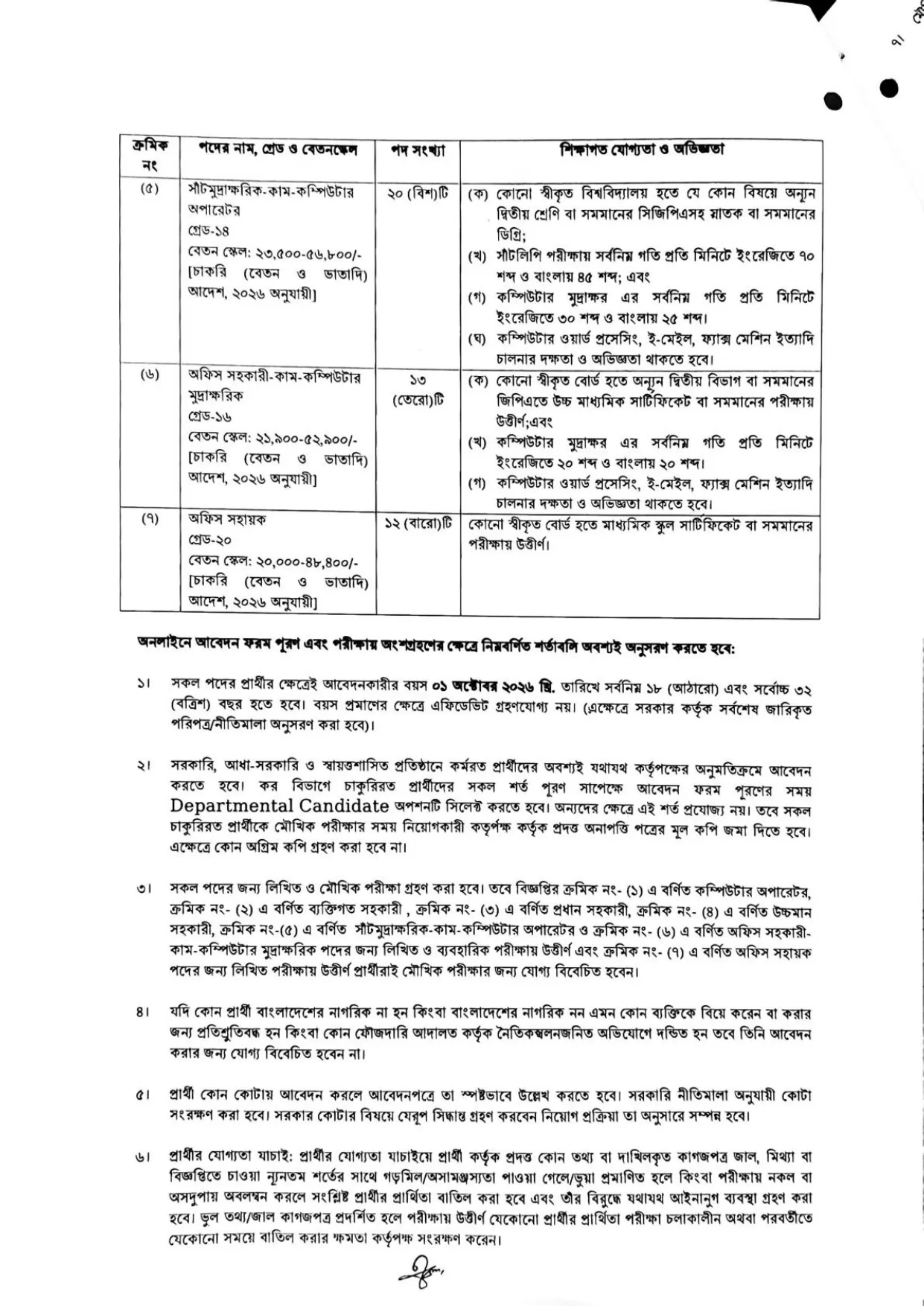 TAX22 Dhaka Job Circular 2026 PDF-2.webp